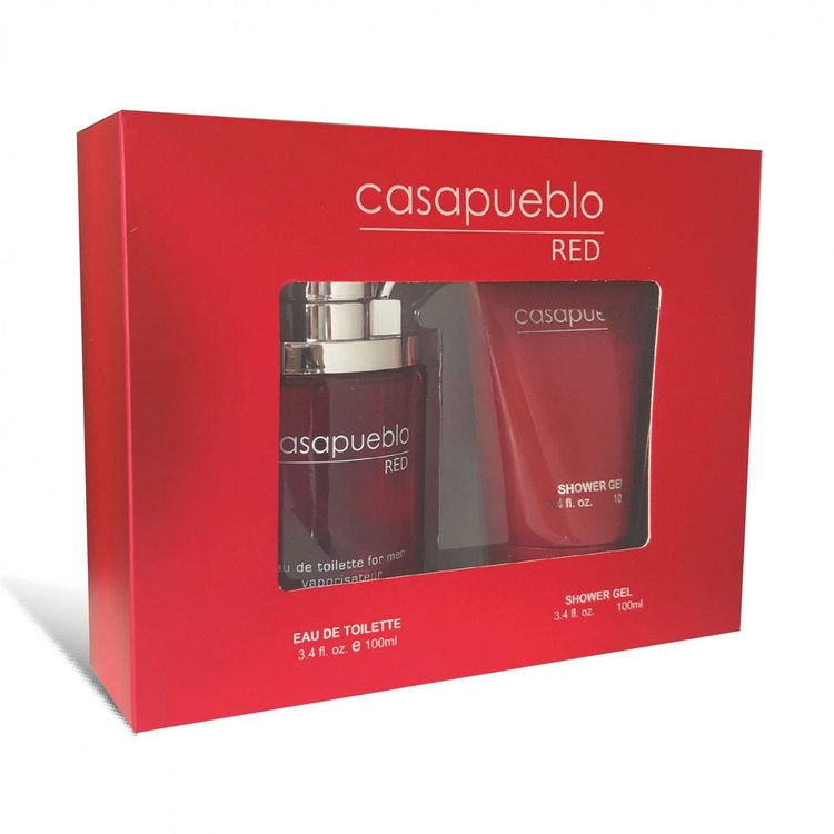 Imagen de Casapueblo Estuche Navy Red Perfume de Hombre 100 ml + Shower Gel