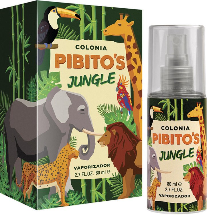 Imagen de Pibitos Jungle Perfume de Hombre Con Vaporizador 80 ml