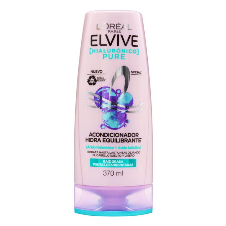 Imagen de L'Oréal Paris Acondicionador Elvive  Hialurónico Pure 370 ml