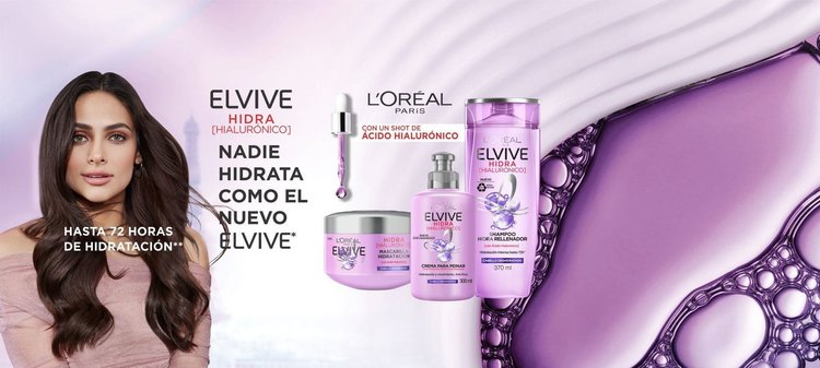 Imagen de L'Oréal Paris  Baño De Crema  Elvive Hidra Hialurónico 300 gr