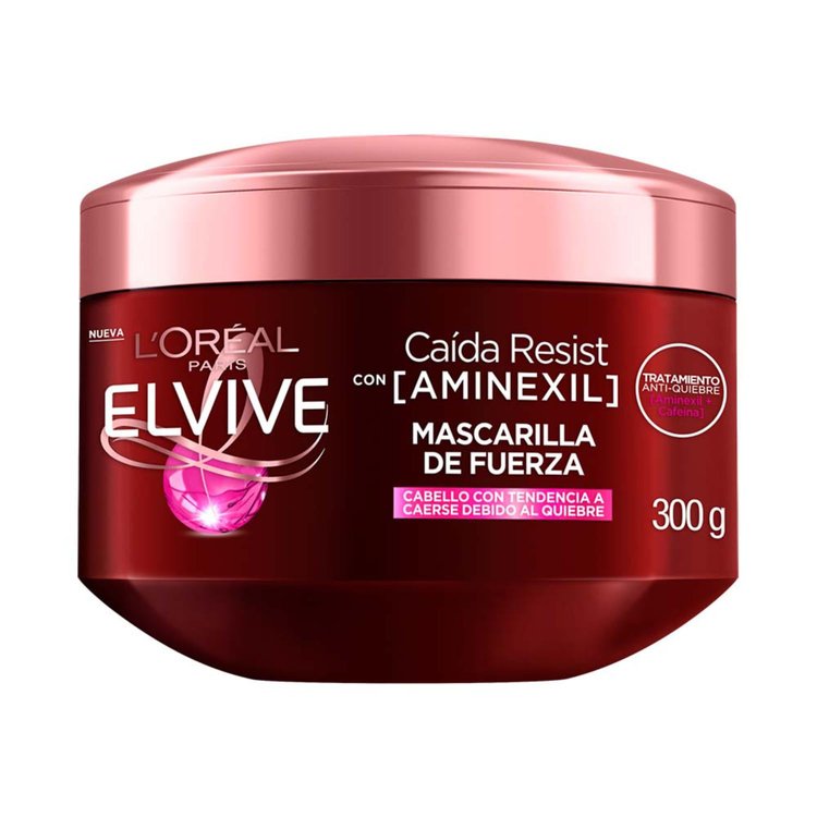 Imagen de L'Oréal Paris Elvive Crema Tratamiento Caida Resist con Aminexil  300 gr
