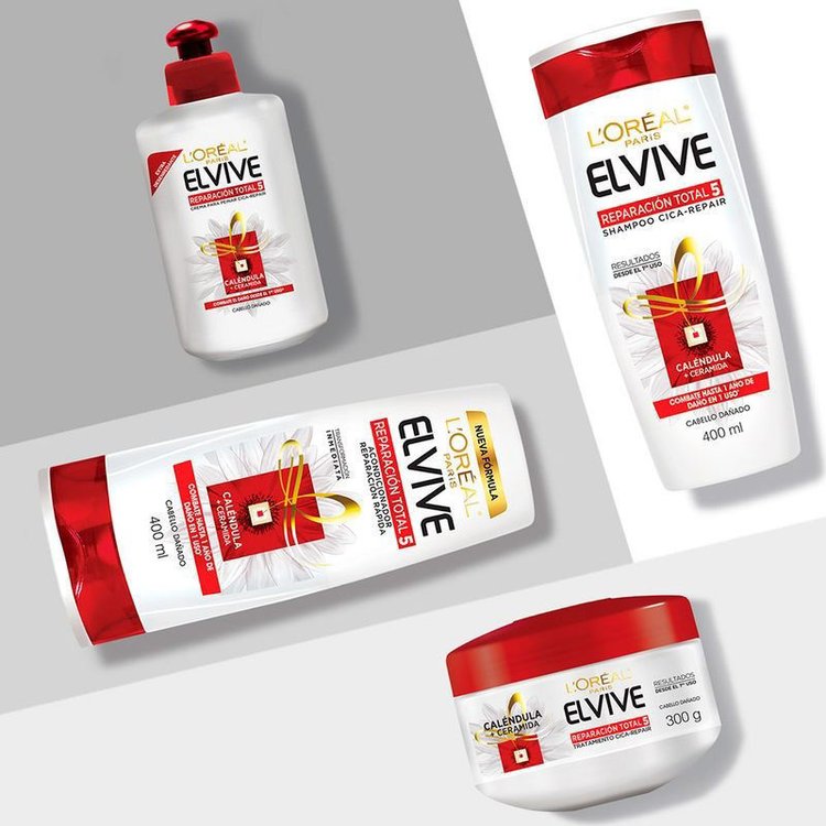 Imagen de L'Oréal Paris Crema Para Peinar Elvive  Reparación Total 5 250 ml