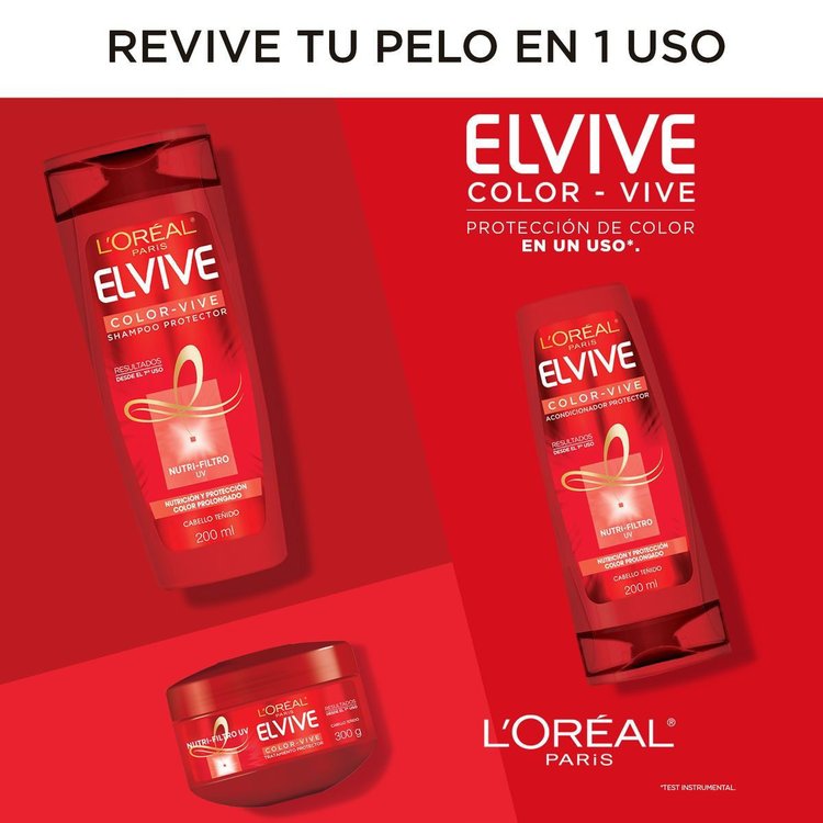 Imagen de L'Oréal Paris Acondicionador Elvive  Colorvive 370 ml