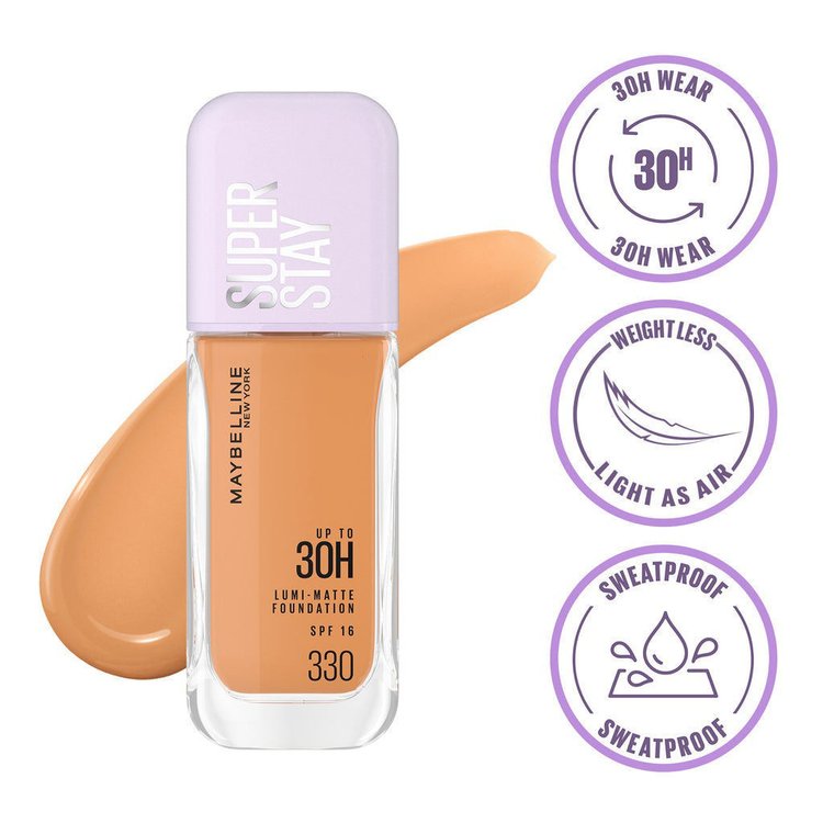 Imagen de Maybelline Base de Maquillaje Superstay Lumi Matte  - 330