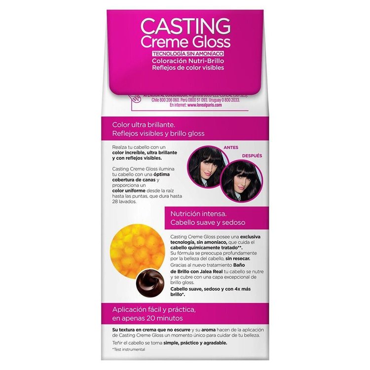 Imagen de L'oreal Paris Tinta Casting Creme Gloss 713 Rubio Avellana