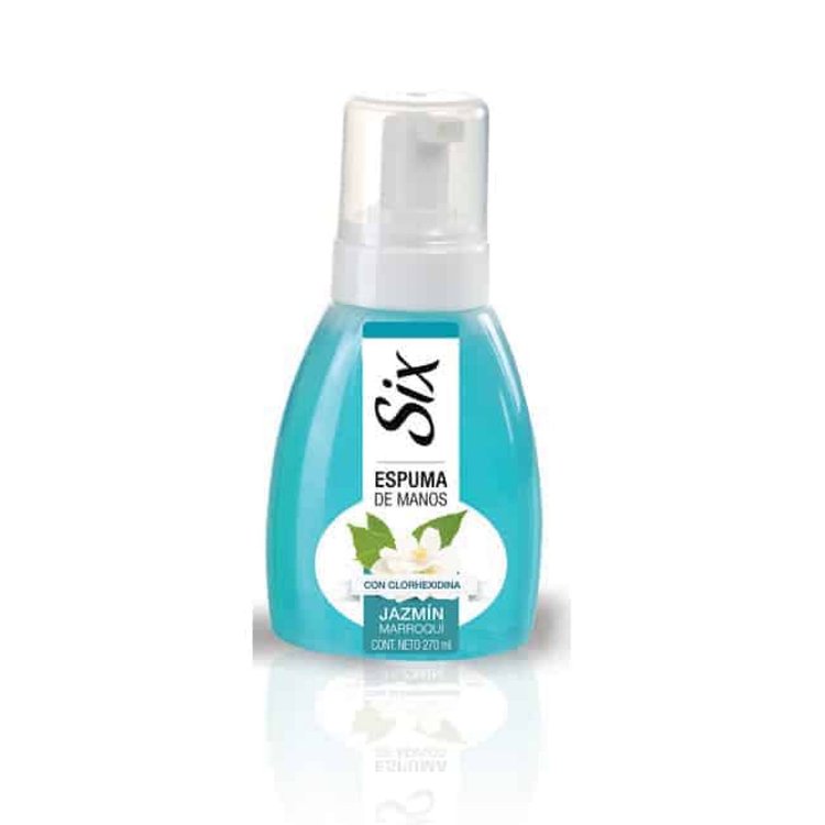 Imagen de Six Espuma De Manos Jazmin con Clorhexidina 270 ml