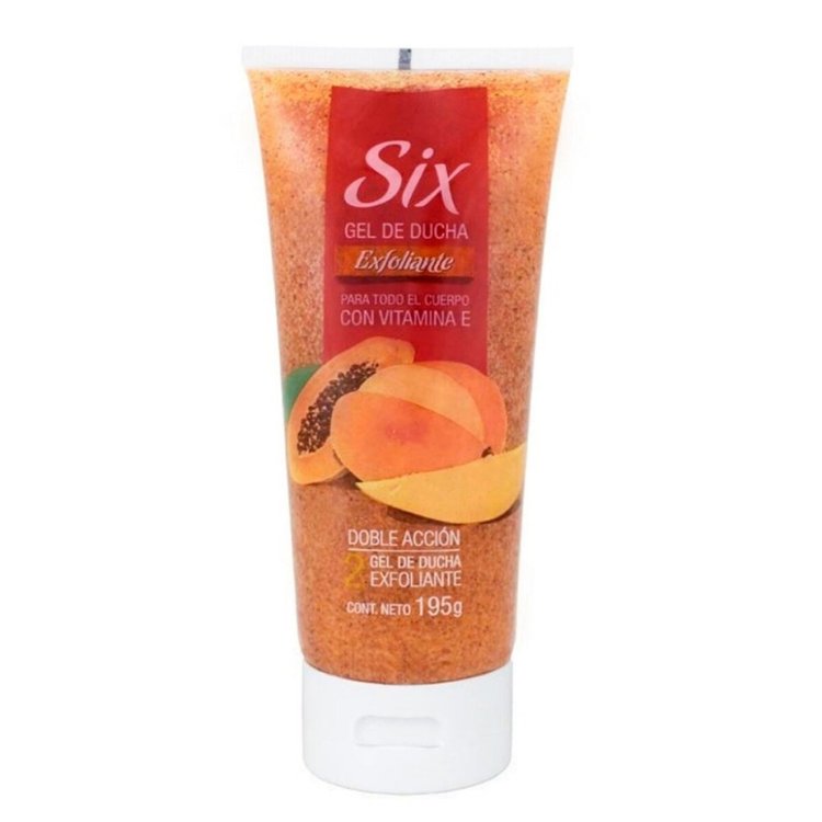 Imagen de Six Gel De Ducha Exfoliante Corporal 195 gr