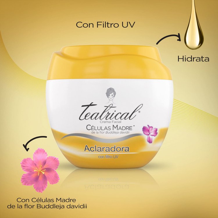 Imagen de Teatrical Crema Aclaradora Con Células Madre 200 gr