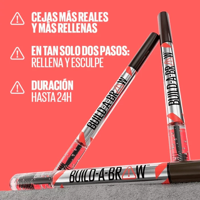 Imagen de Maybelline Delineador de Cejas  Build A Brow 2 en 1 - Ash Brown