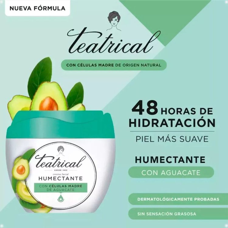 Imagen de Teatrical Crema Humectante Con Células Madre 100 gr