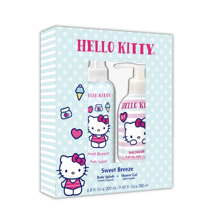 Imagen de Hello Kitty Estuche  Sweet Breeze Colonia Para Niñas 200 ml + Gel Ducha 280 ml