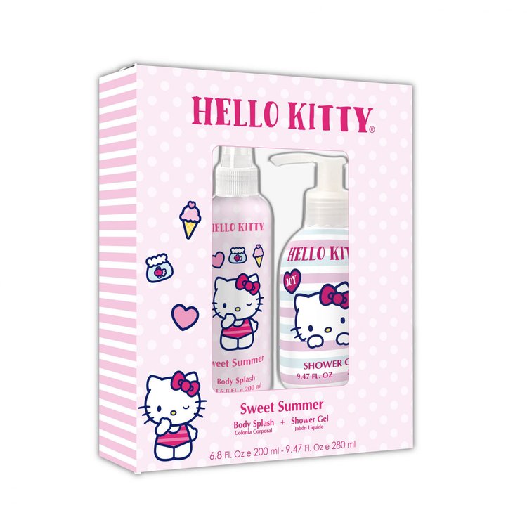 Imagen de Hello Kitty Estuche Sweet Summer Colonia Para Niñas 200 ml + Gel Ducha 280 ml
