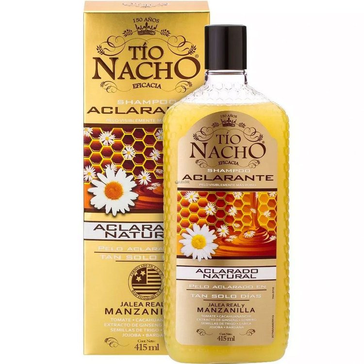 Imagen de Tio Nacho Shampoo Aclarante Manzanilla 415 ml