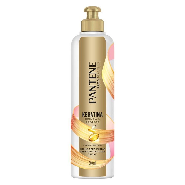 Imagen de Pantene Crema De Peinar Keratina 300 ml