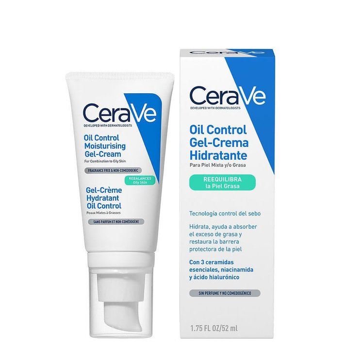 Imagen de Cerave Gel Crema Hidratante Piel Mixta A Grasa  Oil Control 52Ml