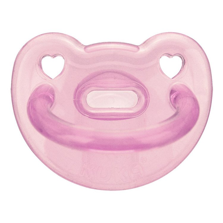 Imagen de Kuka Chupete Todo Silicona Anatomico Talle 1 Rosado 0 a 6 meses - 2702