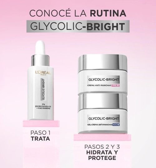 Imagen de L'Oreal París  Crema Día Glycolic Bright con FPS30 50ml