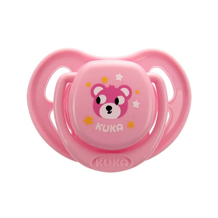 Imagen de Kuka Chupete  Smart Redondo Tetina Silicona  Talle 1 Rosado-  0 a 6 meses 2322