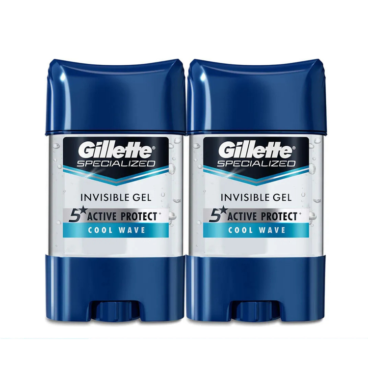 Imagen de Gillette Pack Barra Clear Gel Cool Wave 2u
