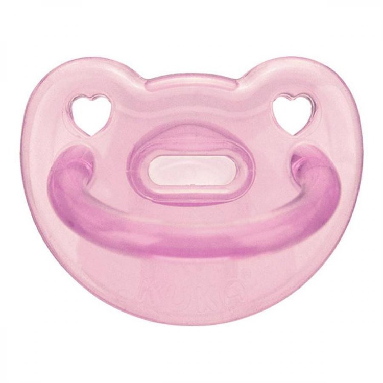 Imagen de Kuka Chupete Todo Silicona Anatomico Talle 2 Transparente + 6 meses - 2705