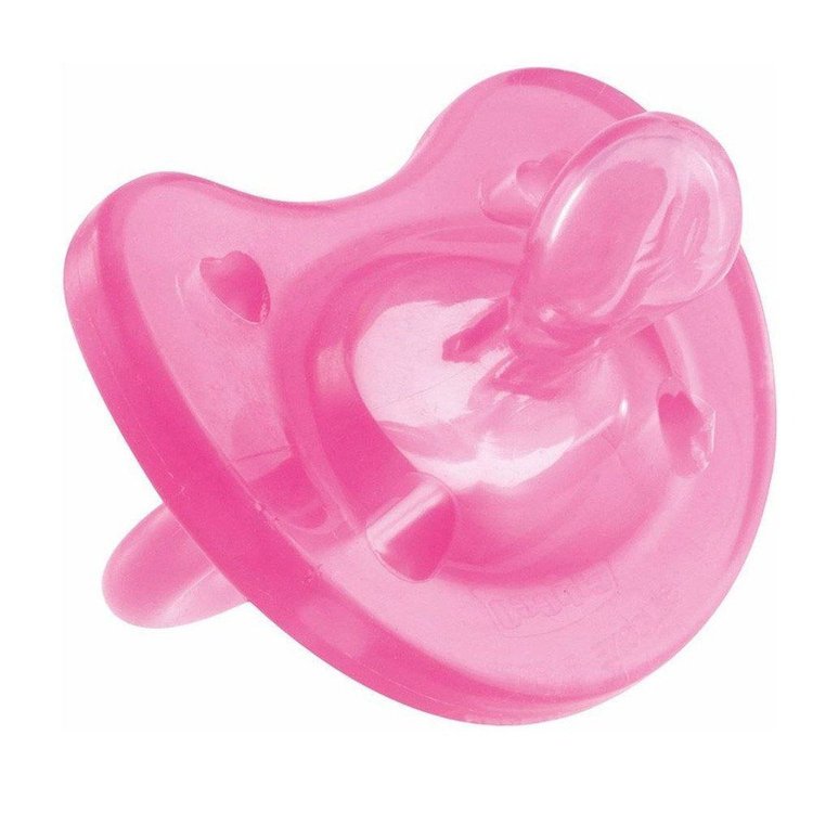 Imagen de Kuka Chupete Todo Silicona Anatomico Talle 2 Transparente + 6 meses - 2705