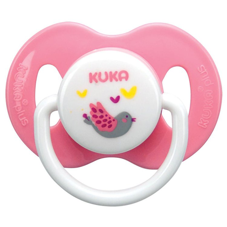 Imagen de Kuka Chupete Decorado Anatomico  Talle 1 Rosado 0 a 6 meses - 2467