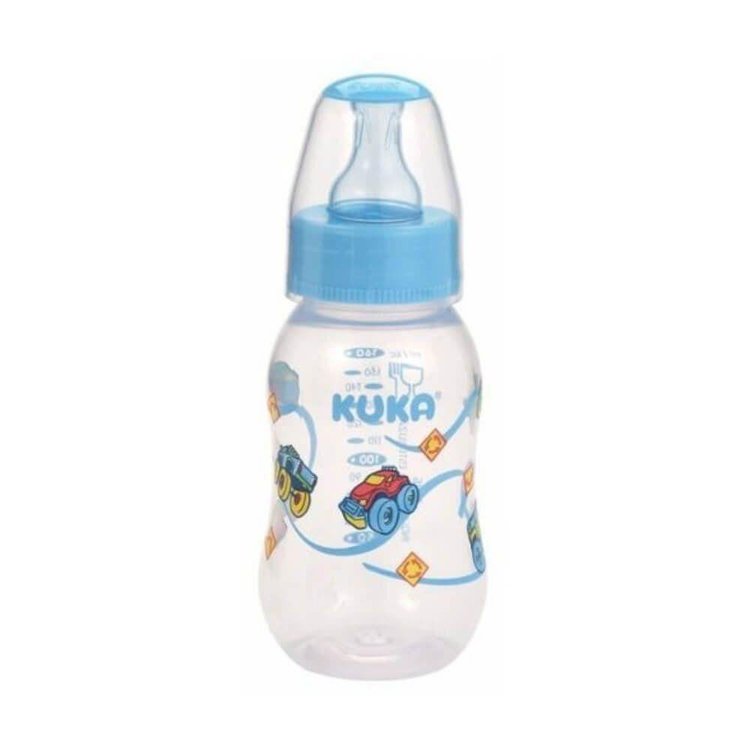 Imagen de Kuka Mamadera Natural Plus 160 ml - Celeste