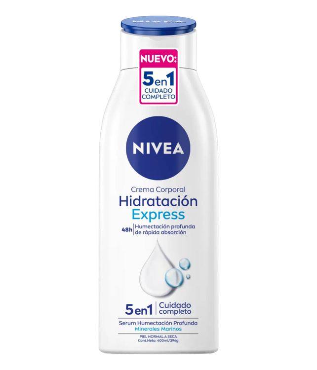 Imagen de Nivea Crema Body Milk Hidrat. Express Piel Normal/Seca 400 ml