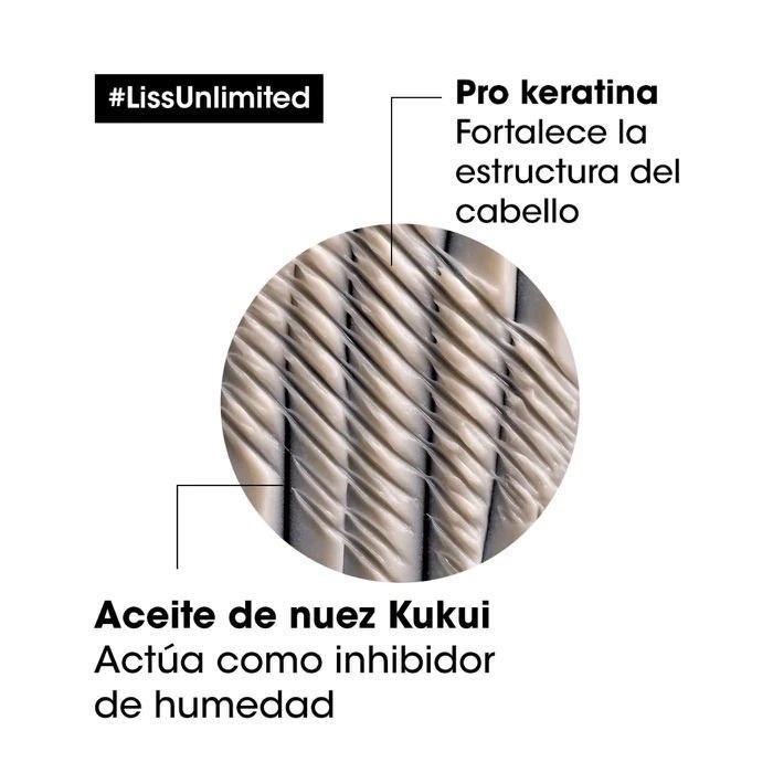 Imagen de L'Oréal Professionnel Serie Expert Liss Unlimited Máscara 250 ml