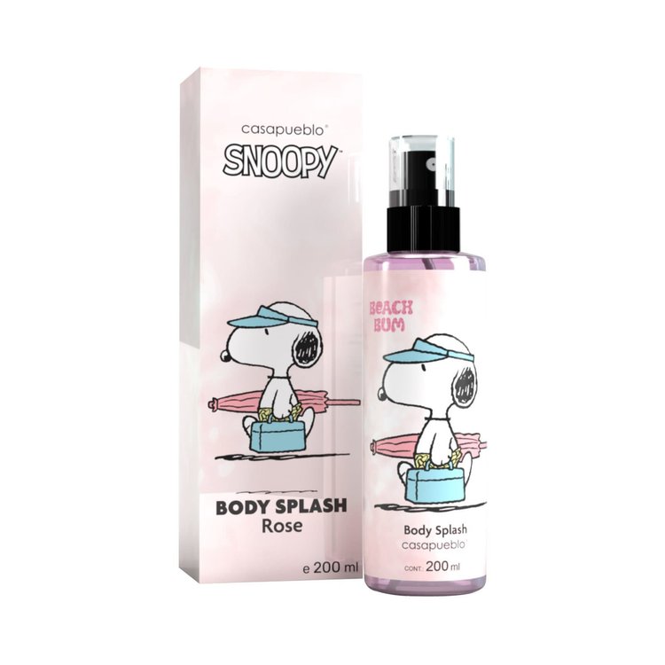 Imagen de Casapueblo Snoopy Body Splash Rose Flower 200  ml