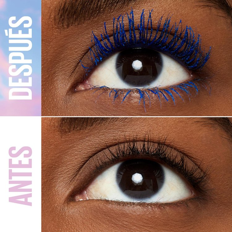 Imagen de Maybelline Máscara De Pestañas Sky High Cosmic Azul Blue Mist