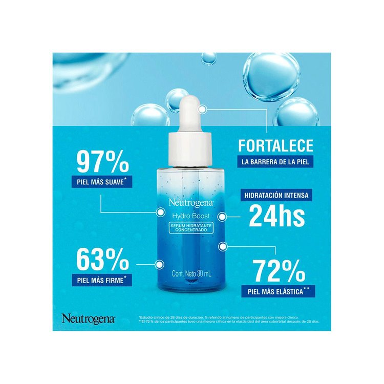 Imagen de Neutrogena Hydro Boost Serum Hidratante Con Ácido Hialuronico y Pro Vitamina 30 ml