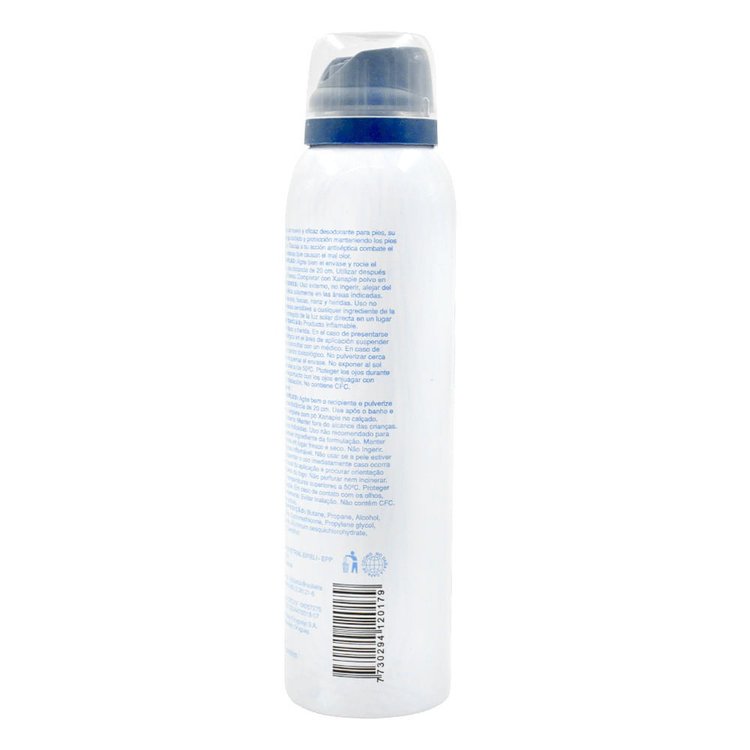 Imagen de Xanapie Desodorante Para Pies En Aerosol Seco Fresh 150 ml