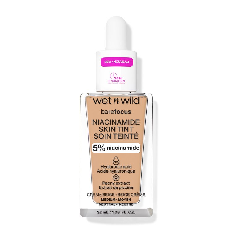 Imagen de Wet N Wild Base Bare Focus Con Niacinamid Skin Tint - Medium
