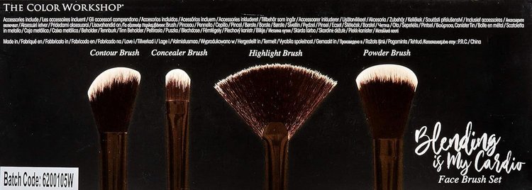 Imagen de Set de brochas  Blending Is My Cardio