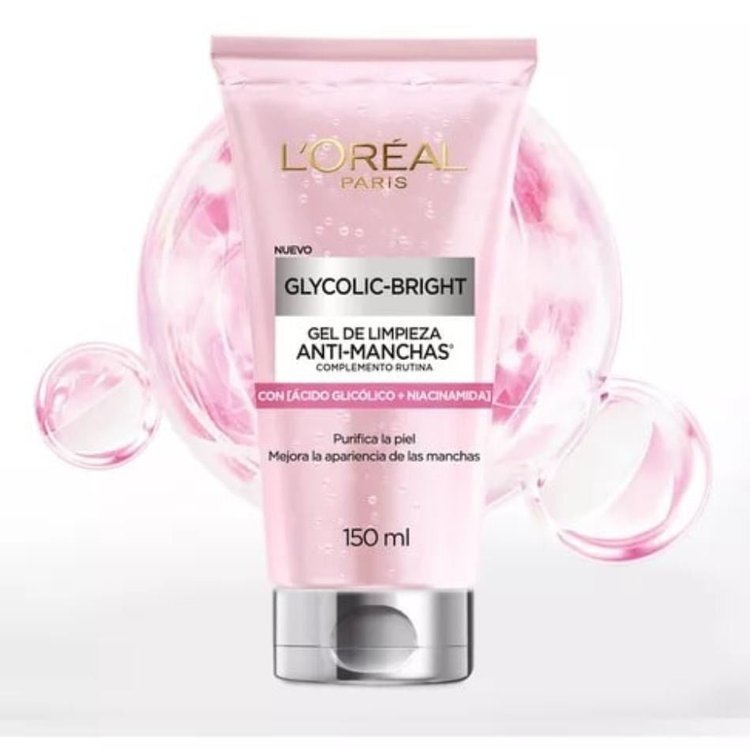 Imagen de Loreal Gel De Limpieza Glycolic-Bright Anti-Manchas 150 Ml