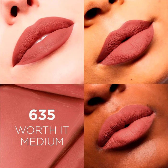 Imagen de L'Oréal París Labial Infallible Le Matte Resistance - 635 Worth It Medium
