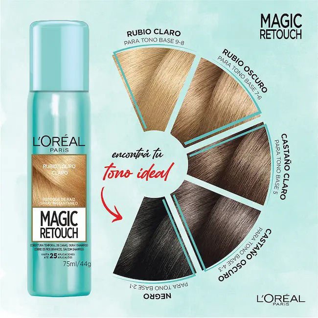 Imagen de L'Oreal París Magic Retouch Retocador de raíces - Rubio Oscuro