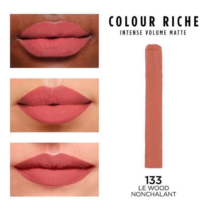 Imagen de L'Oreal Paris Labial Voluminous Matte Le Wood Monchalant 133