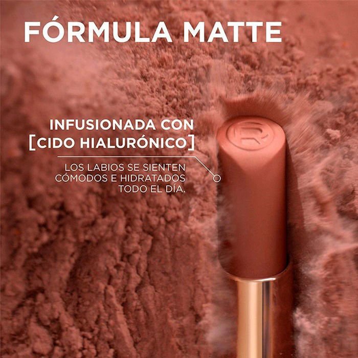 Imagen de L'Oreal Paris Labial Voluminous Matte Le Wood Monchalant 133