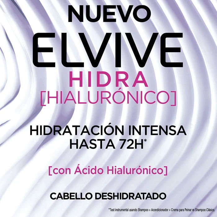 Imagen de L'Oréal Paris Elvive Shampoo Hidra Hialuronico 370 ml