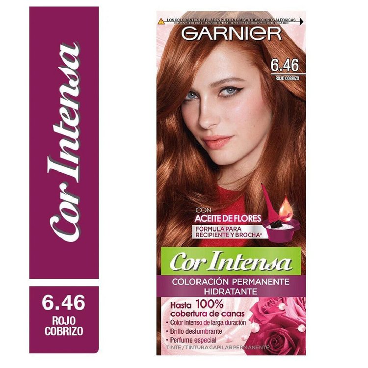 Imagen de Tinta Nutrisse Cor Intensa  646 -  Rojo cobrizo