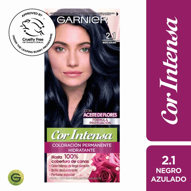 Imagen de Tinta Nutrisse Cor Intensa 2.1 - Negro Azulado