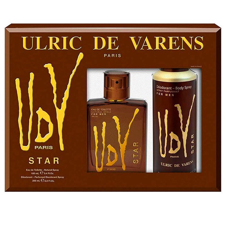 Imagen de Ulric de Varens UDV Star Perfume de Hombre 100 ml + Desodorante 200 ml