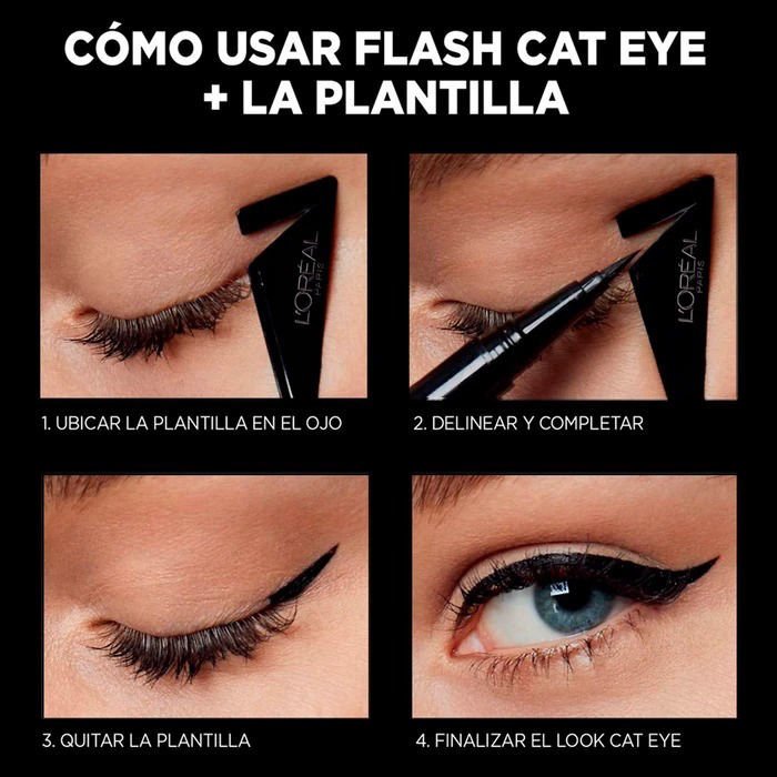 Imagen de L'Oreal Paris Delineador De Ojos Flash Cat