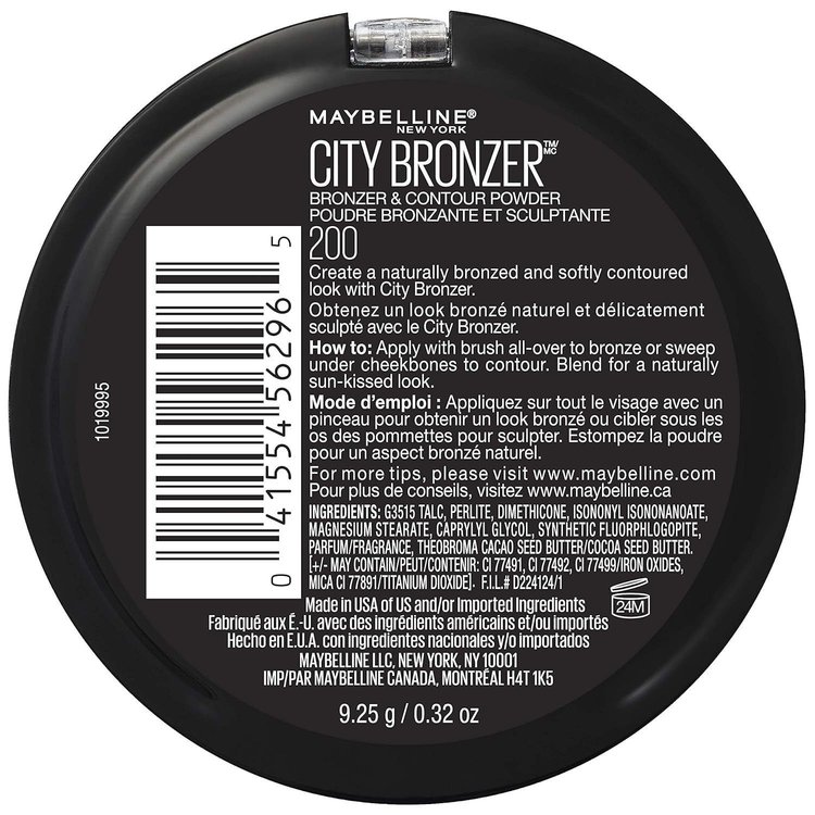 Imagen de Maybelline Polvo Compacto City Bronzer - 200