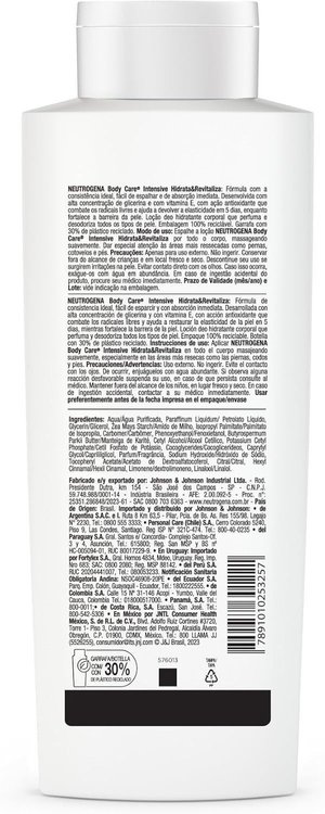 Imagen de Neutrogena Hidrata & Revitaliza 400 ml