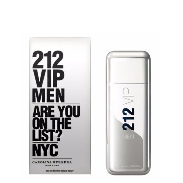 Imagen de Carolina Herrera 212 Vip Men perfume de hombre Edt 200 ml