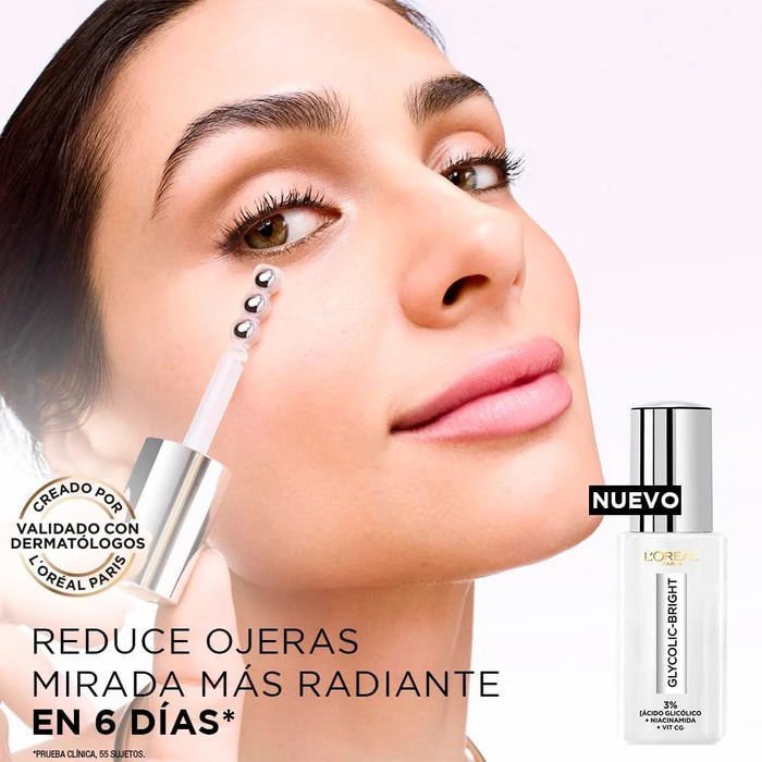 Imagen de L’Oréal Paris Serum Glycolic-Bright Anti Ojeras