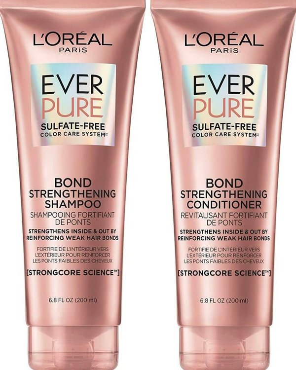 Imagen de L'Oréal Paris Pack Ever Pure Bond Repair Shampoo 200 ml + Acondicionador 200 ml